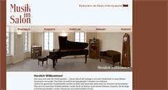 Desktop Screenshot of musik-im-salon.at