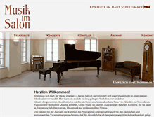 Tablet Screenshot of musik-im-salon.at